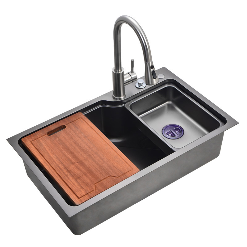 B1-7546 Large Capacity Hot Sale 304 Strainless Steel Waterfall Multifunctional K
