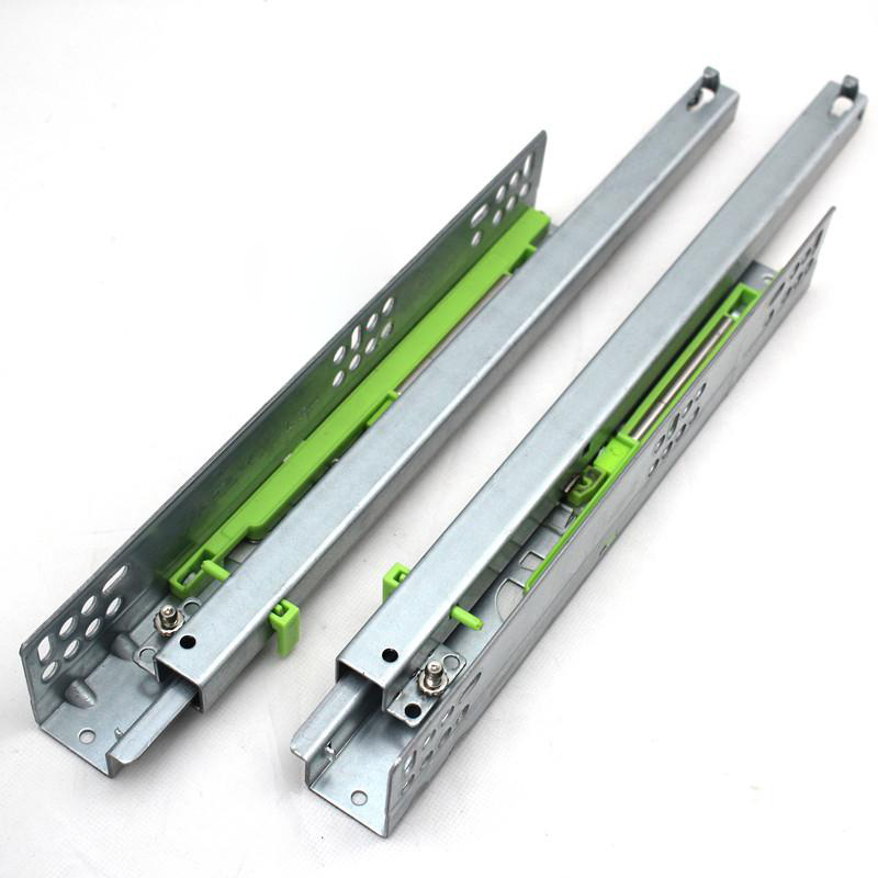 662BLHI-A Single extension Drawer runners kitchen cabinet for undermount heavy d