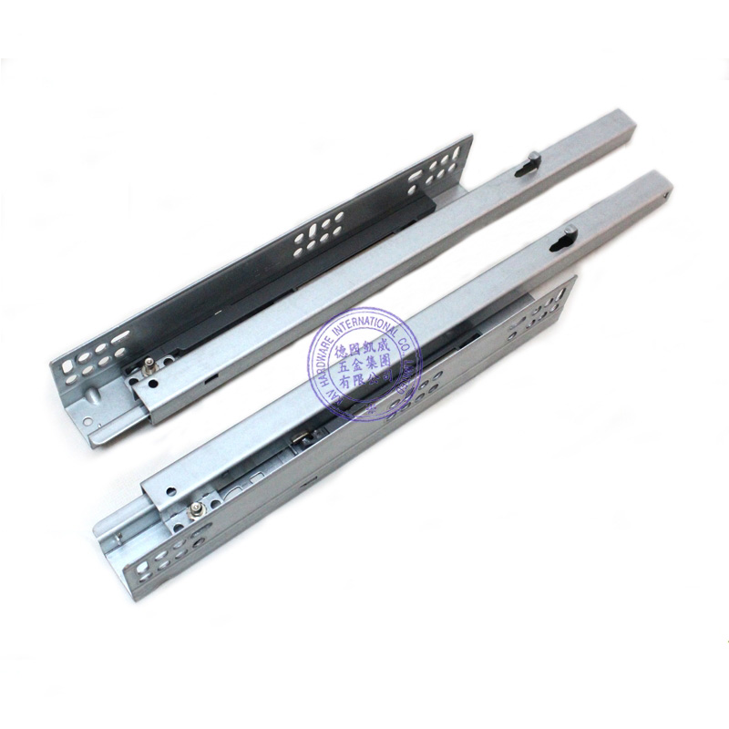 662THI-A Single Extension Undermount Drawer Glides Soft Close Slide