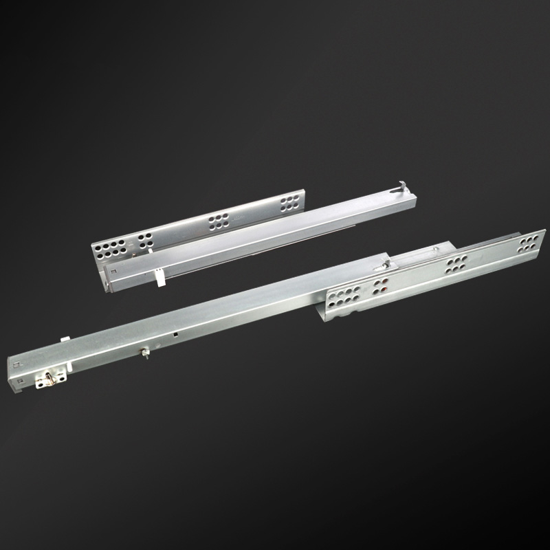 993BTHR Full extension Undermount Soft Close Concealed Drawer Slides With Adjust