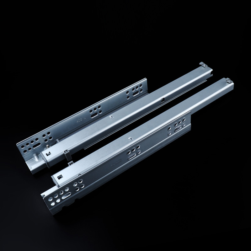 663BTHK full extension undermount drawer slide soft closing drawer rail