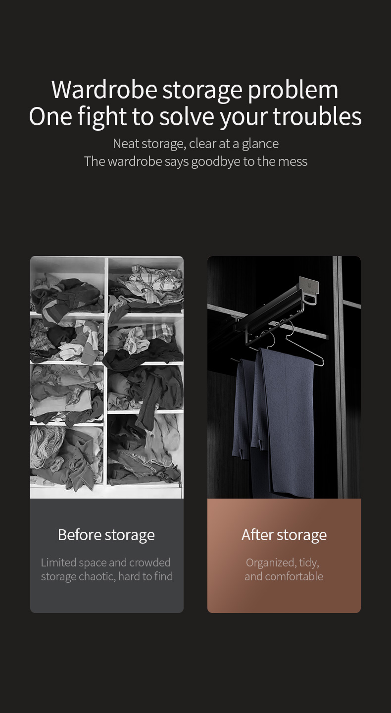 Top Mounted Clothes Hanger