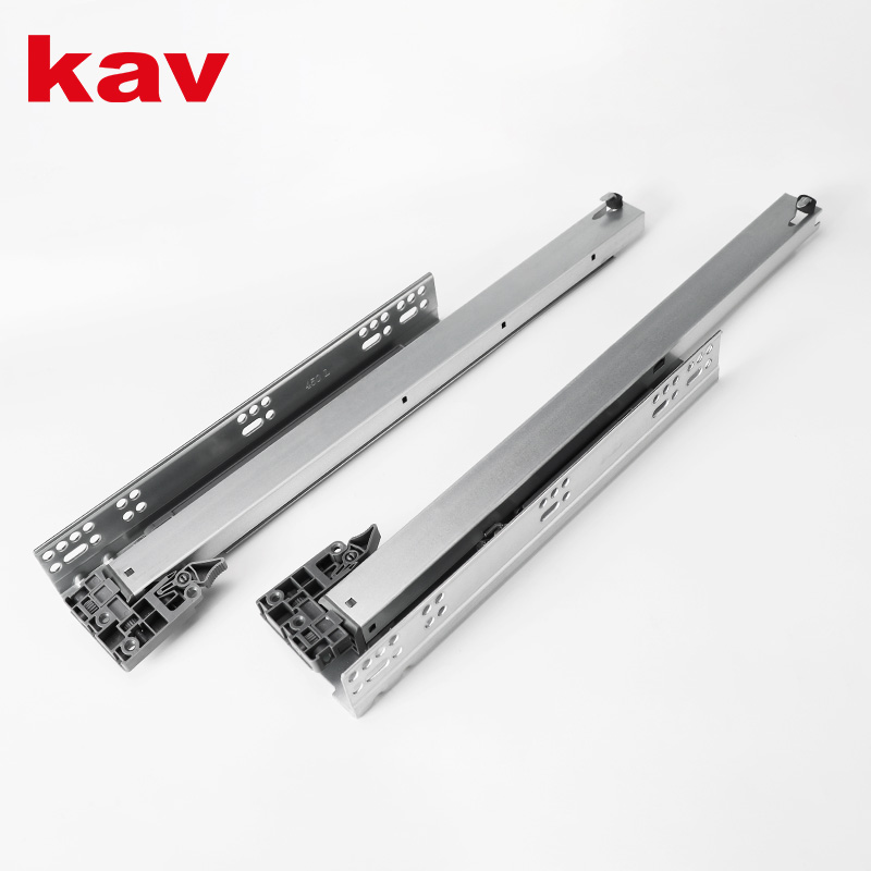 Heavy Duty Stainless Steel Concealed Soft Close Drawer Slide Full Extension Sync