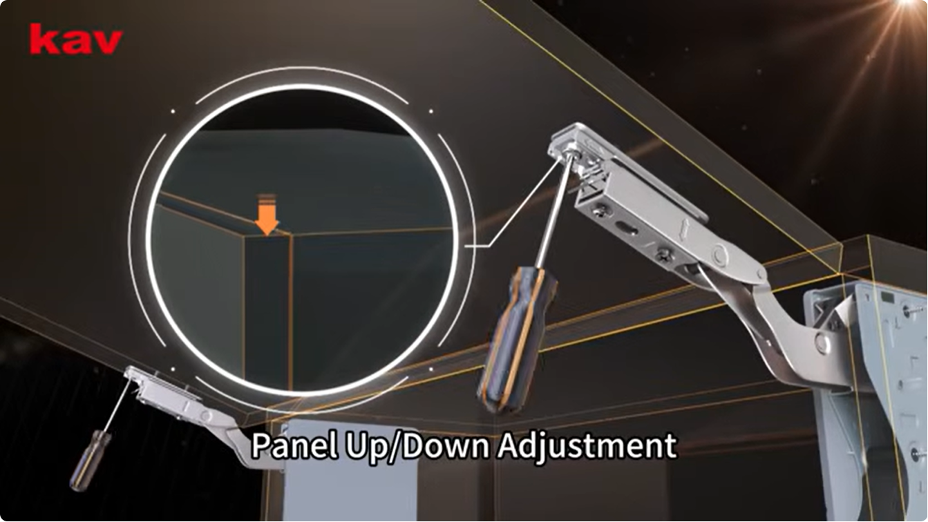kav YM06 Free Stop Cabinet Lift Up System | Installation Guide